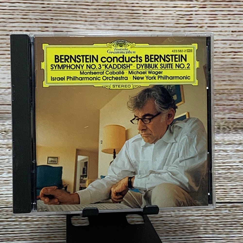 Bernstein Conducts‎ Bernstein Symphony No.3 Kaddish Dybukk Suite No.2 [1988 CD]